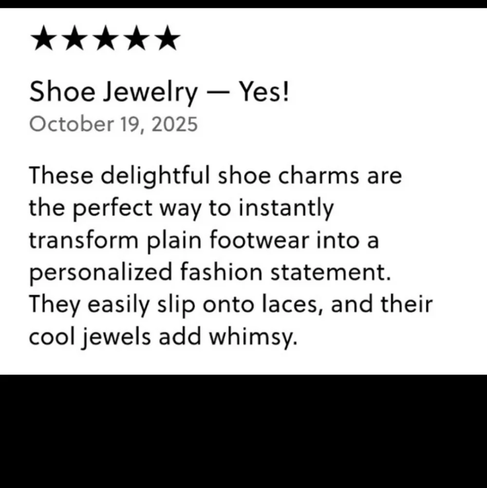 J.Crew Shoelace Teardrop Shoe Charms pack Rose Multi BNWT SO